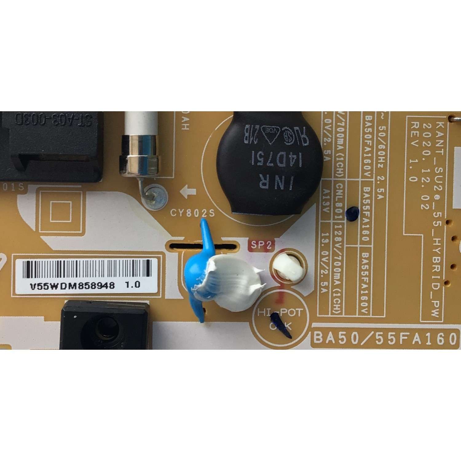 FUENTE DE PODER PARA TV SAMSUNG / NUMERO DE PARTE BA55FA160 / 55FA160 / BA50/55FA160 / KANT_SU2E_55_HYBRID_PW / MODELOS UN50TU7000 / UN50TU7000FXZA / UN55AU7000 / UN55TU7000F / UN55TU7000B / UN55TU700DF / FUENTE DE PODER PARA TV SAMSUNG / NUMERO DE PARTE BA55FA160 / 55FA160 / BA50/55FA160 / KANT_SU2E_55_HYBRID_PW / MODELOS UN50TU7000 / UN50TU7000FXZA / UN55AU7000 / UN55TU7000F / UN55TU7000B / UN55TU700DF / UN55CU7000FXZX / MAS MODELOS EN DESCRIPCIÓNMAS MODELOS EN DESCRIPCIÓN - Imagen 2